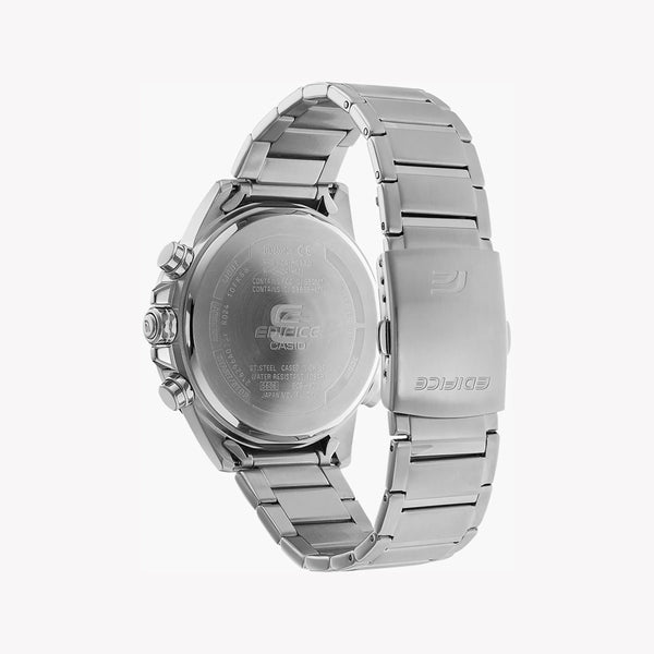 Timeless Elegance Men's Silver Silver Blue Watch, Stainless Steel | Ecb-30d-2aef by i-watch