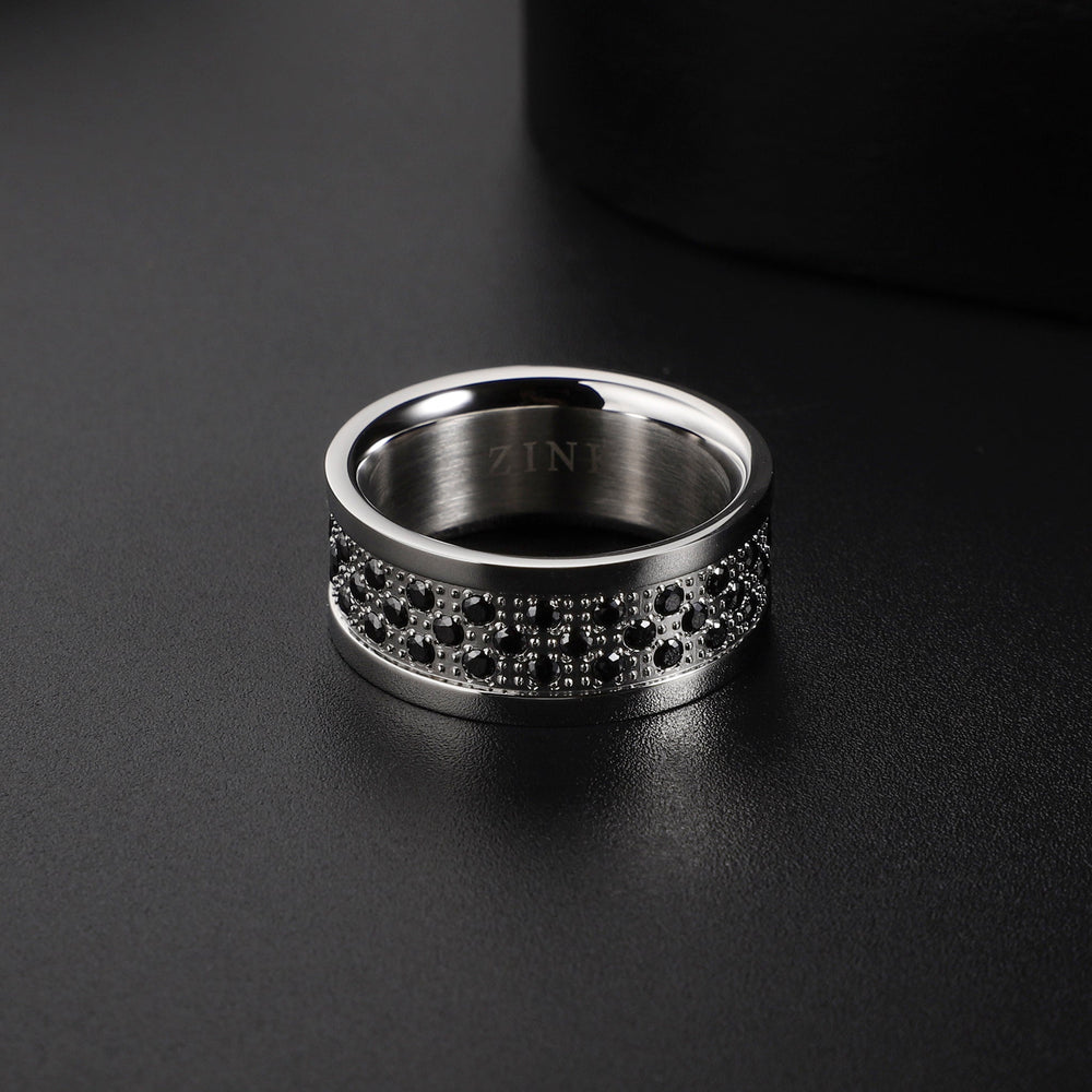 Zjrg023spcz Zink Men's Ring by i-watch