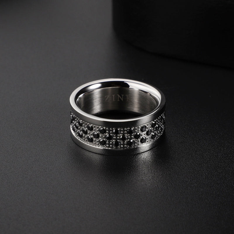 Zjrg023spcz Zink Men's Ring by i-watch