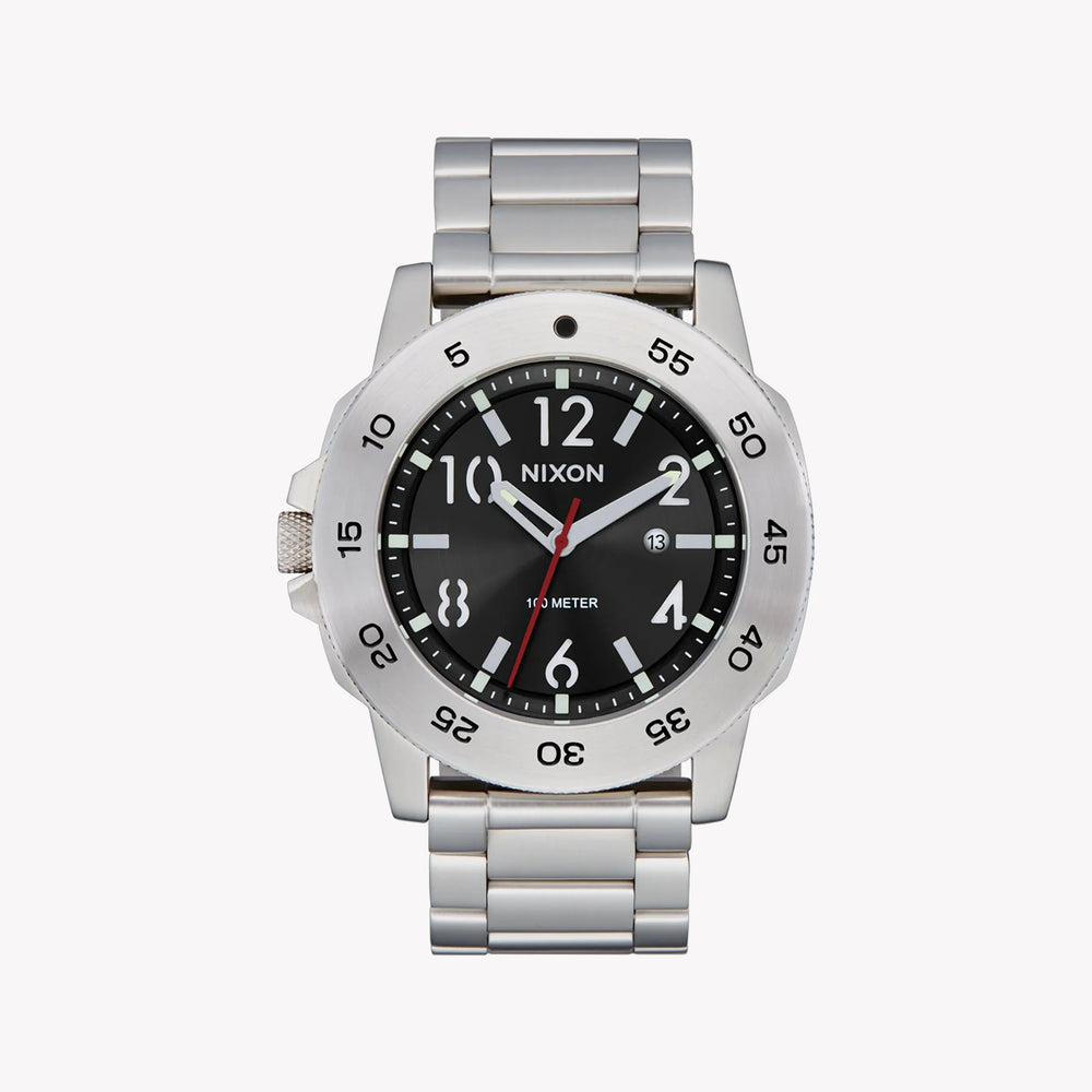 Nixon Men's Stainless Steel Watch, Black Dial | A1414-625 by i-watch