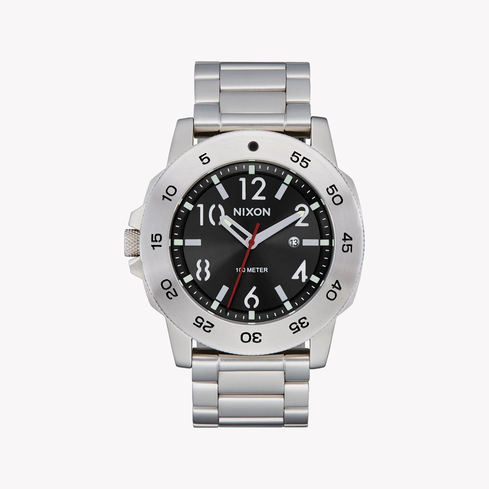 Nixon Men's Stainless Steel Watch, Black Dial | A1414-625 by i-watch