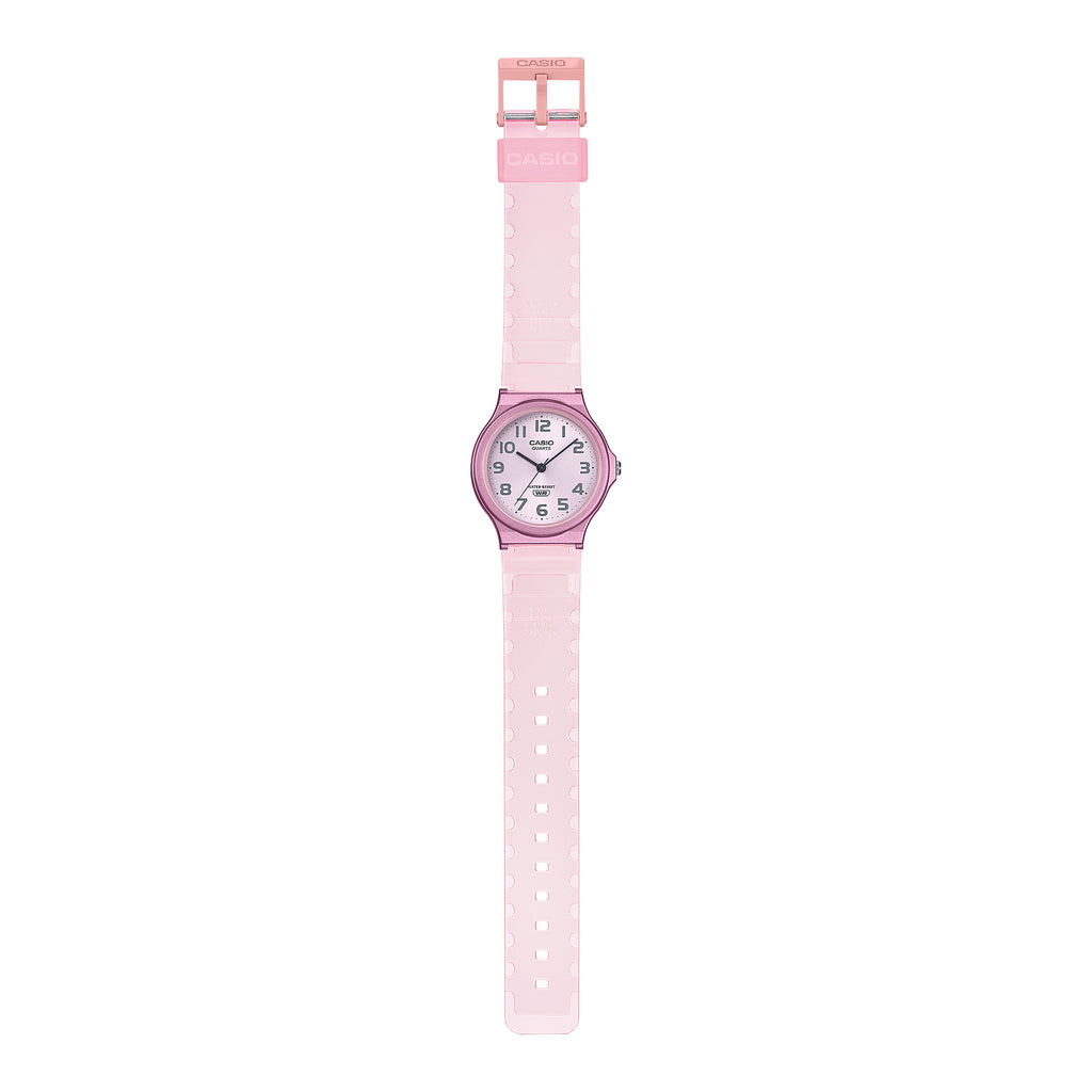 CASIO MQ-24S-4BDF PINK VIBRANCE - PLAYFUL & LIGHTWEIGHT Women's Watch with resin band and white dial-i-Watch-4