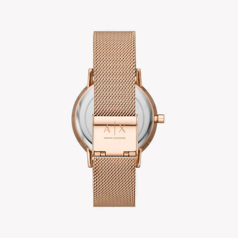 ARMANI EXCHANGE AX5573 ROSE GOLD ELEGANCE - CHIC WOMEN'S WATCH WITH SILVER DIAL-i-Watch-3
