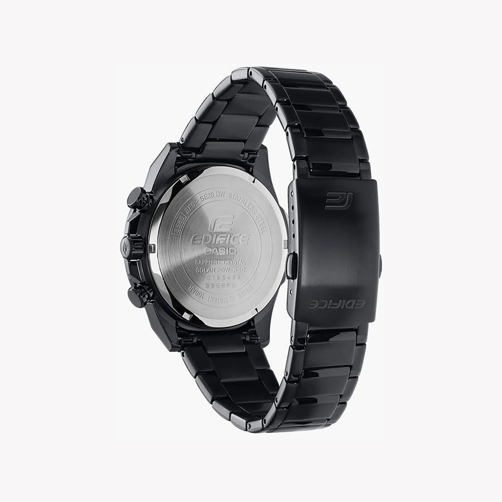 Edifice Men's Black Stainless Steel, Blue Dial | Efs-S630dc-2avuef by i-watch