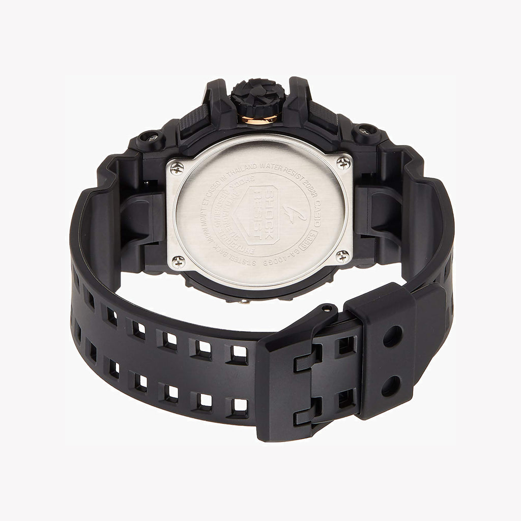 CASIO G-SHOCK GA-400GB-1A4 - BOLD ADVENTURE SERIES Men’s Watch with black resin band and vibrant digital dial-i-Watch-3