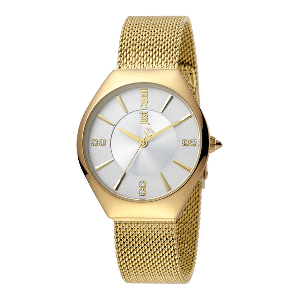 Just Cavalli Women's Gold Stainless Steel Watch, Gold Dial | Jc1l026m0085 by i-watch