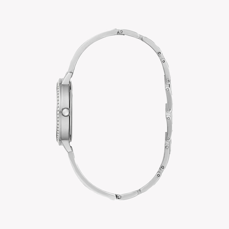 Guess Women's Silver Stainless Steel Watch, Silver Dial | Gw0474l1 by i-watch