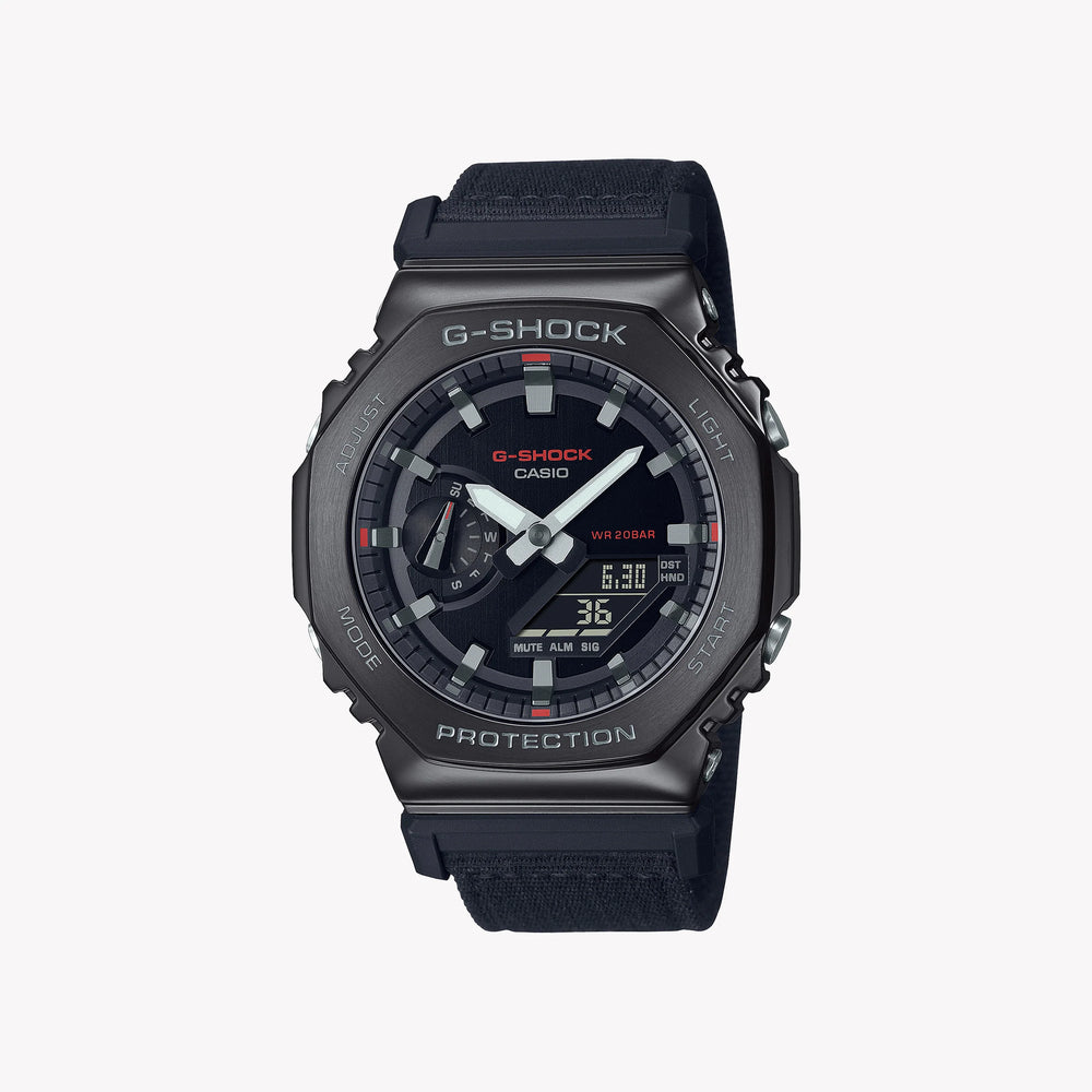 Casio G-Shock Men's Black Resin/Steel, Black Dial | Gm-2100cb-1aer by i-watch