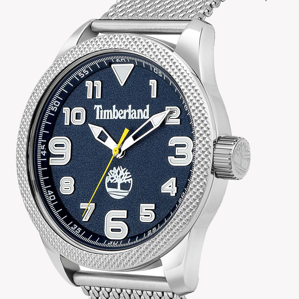 TIMBERLAND TBL16016JYS03MM BOLD PERFORMANCE - MEN'S RUGGED STAINLESS STEEL WATCH WITH BLUE DIAL-i-Watch-3