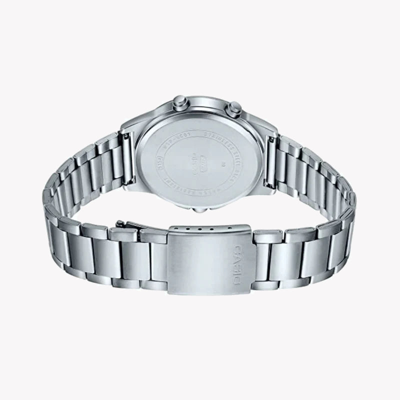 CASIO MTP-VC01D-1EUDF ELEGANT ADVENTURER - SPORTY SILVER STAINLESS STEEL MEN'S WATCH-i-Watch-2