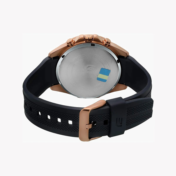 Casio Edifice Efr-556pc-2avudf - Sporty Elegance With A Bold Blue Dial & Rose Gold Case by i-watch