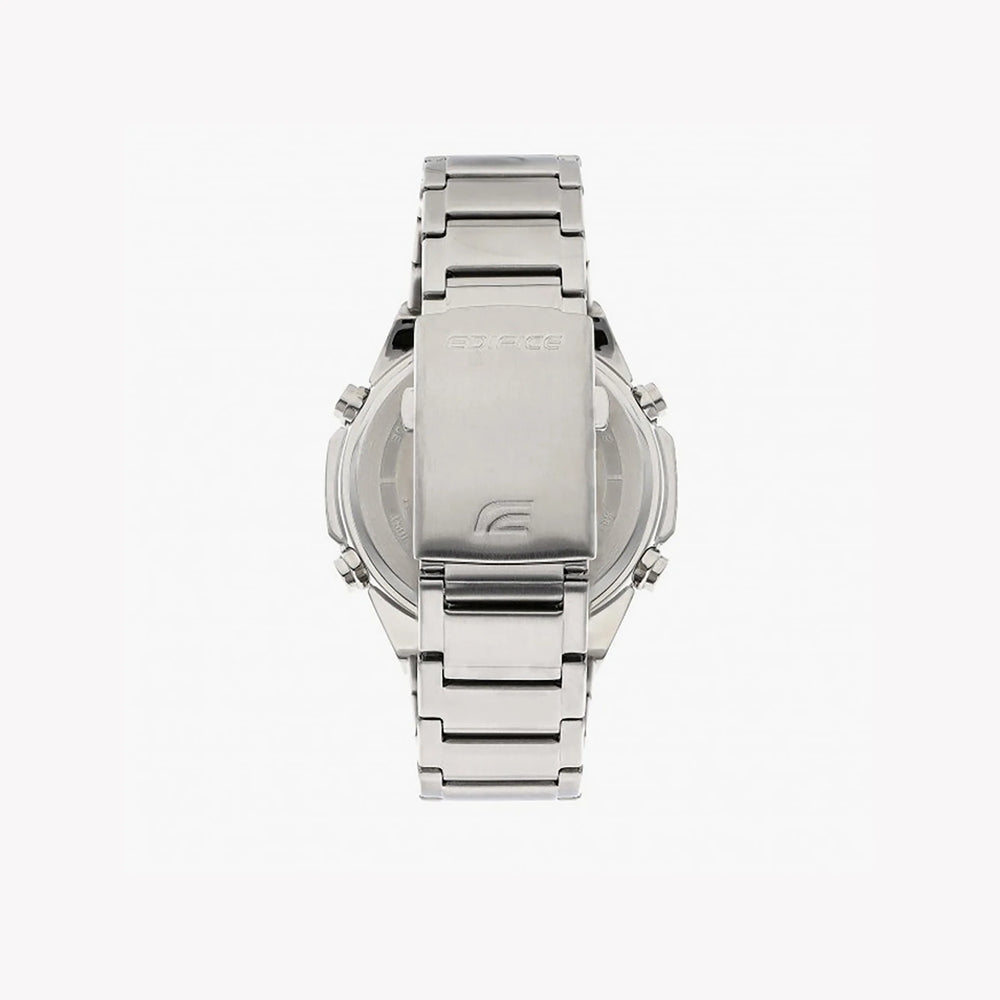 Casio Men's Silver Stainless Steel Watch, Black Accents | Efv-C110d-1a4vef by i-watch