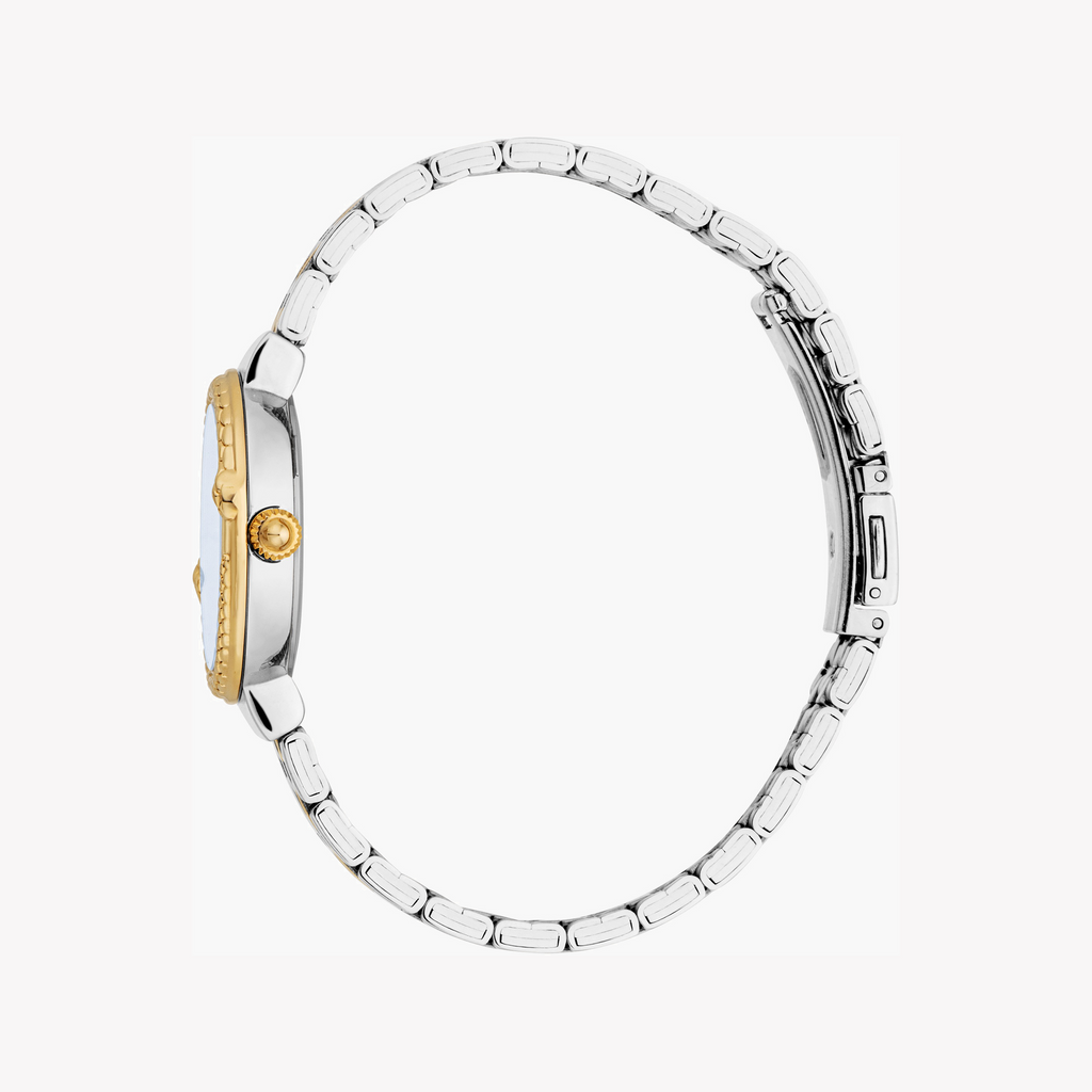 JUST CAVALLI JC1L311M0065 - ELEGANT TWO-TONE WOMEN'S WATCH WITH DARK BLUE DIAL-i-Watch-5