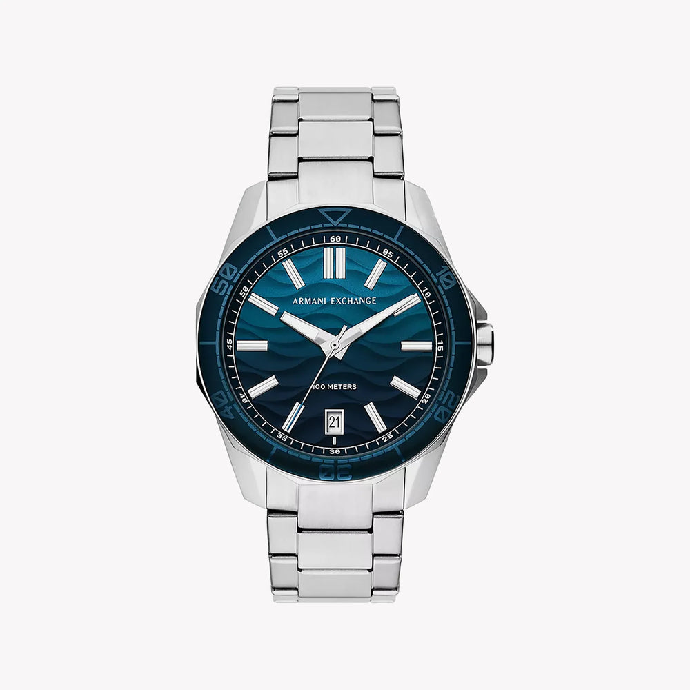 ARMANI EXCHANGE AX1950 - BOLD SOPHISTICATION MEN'S TIMEPIECE WITH STYLISH SILVER DESIGN