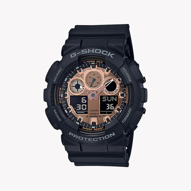 Casio G-Shock Ga-100mmc-1adr - Bold Black Explorer Men's Watch With Precision Performance & Water Resistance by i-watch