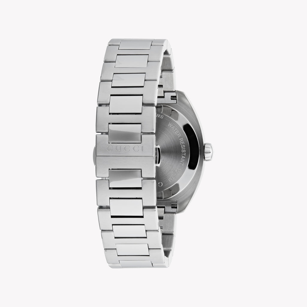 GUCCI YA142303 - BLUE DIAL ELEGANCE - MEN'S STAINLESS STEEL TIMEPIECE-i-Watch-3