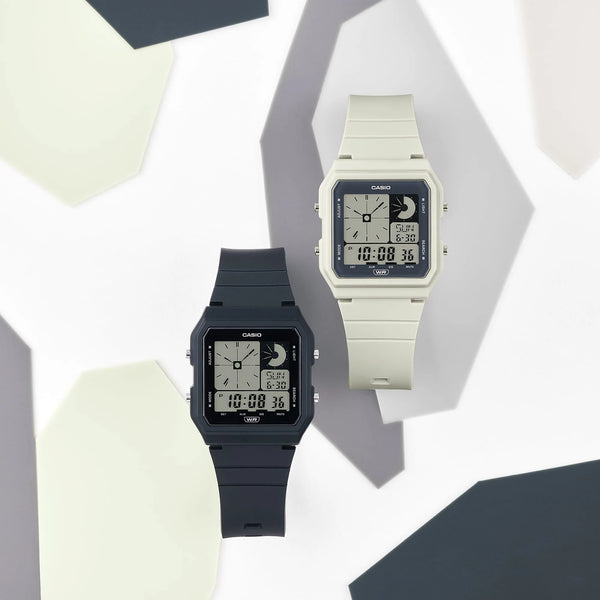 Casio Lf-20w-1adf - Adventure-Ready Sporty Elegance Unisex Watch With Black Resin Band And Digital Display by i-watch