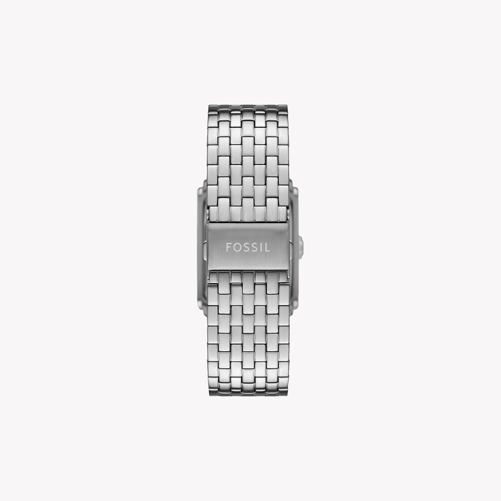 FOSSIL FS6008 SLEEK MODERNITY - ELEGANT SILVER DIAL MEN'S WATCH with Stainless Steel Band-i-Watch-3