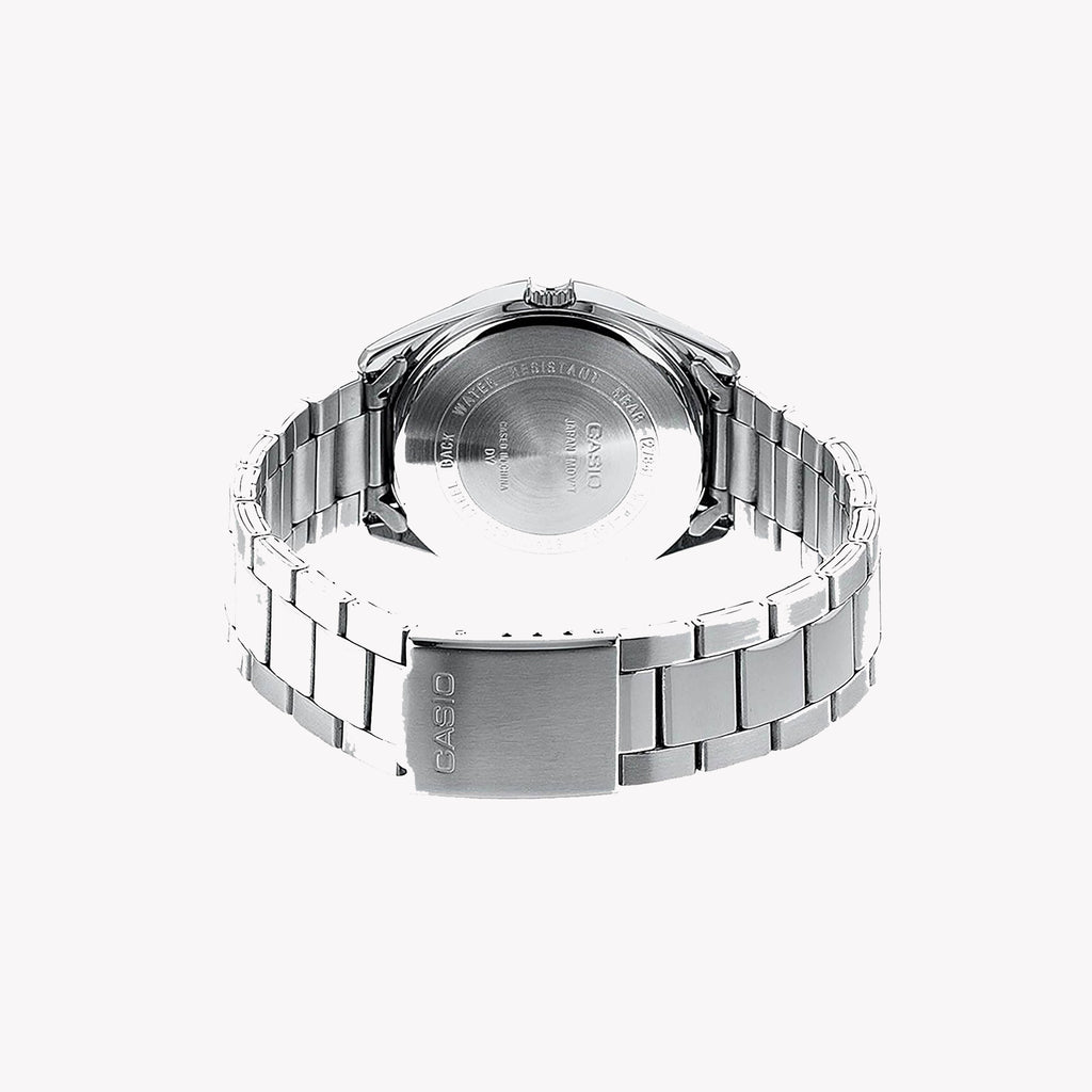 CASIO MTP-1302PD-1A1VEF - TIMELESS ELEGANCE MEN'S STAINLESS STEEL WATCH WITH BLACK DIAL-i-Watch-2