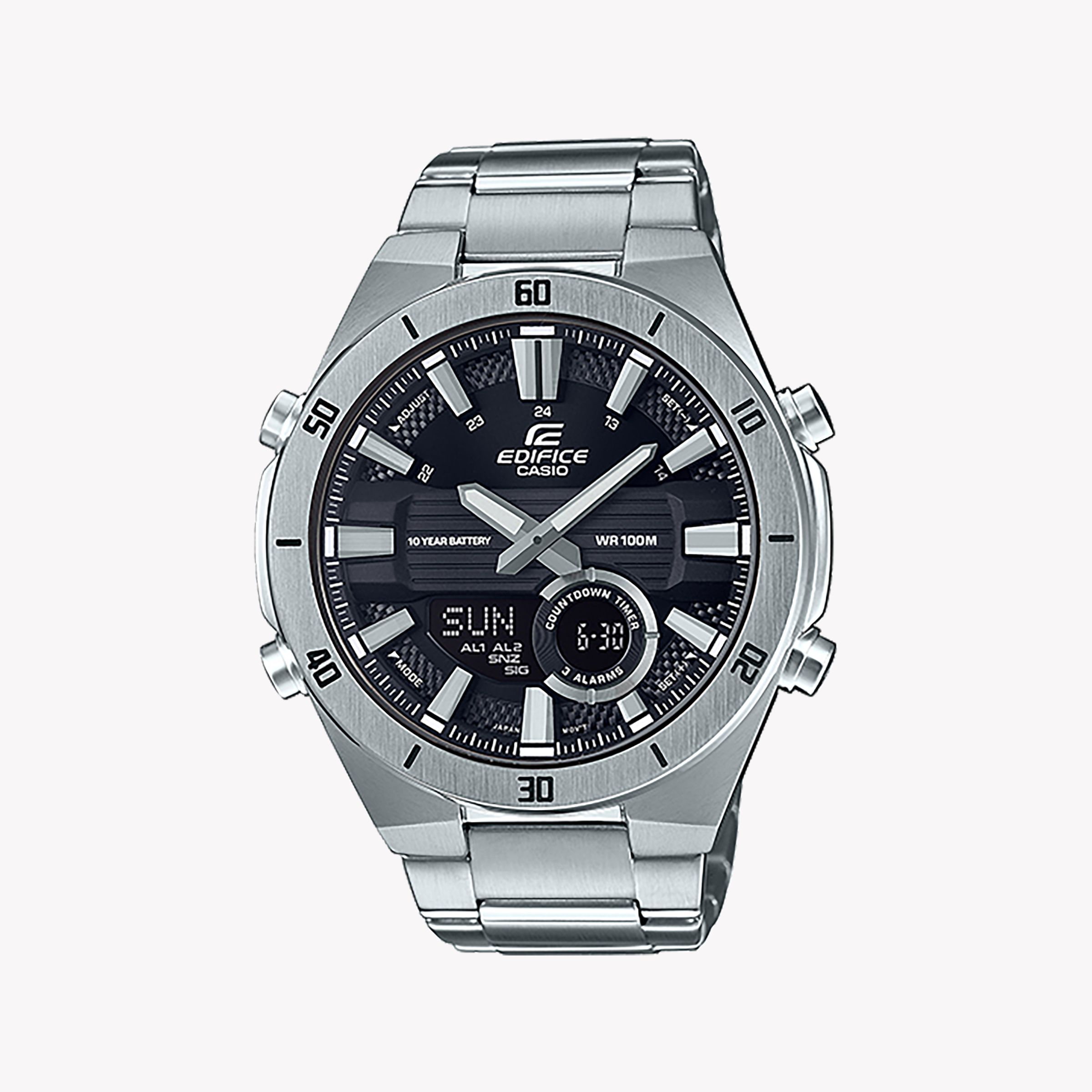 CASIO EDIFICE ERA-110D-1AVDF - ELEGANT SPORTY TIMEPIECE FOR THE MODERN MAN