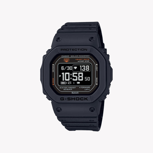 Montre pour homme Casio G-Shock G-Squad The Origin Black - Série de fréquence cardiaque DW-H5600-1ER