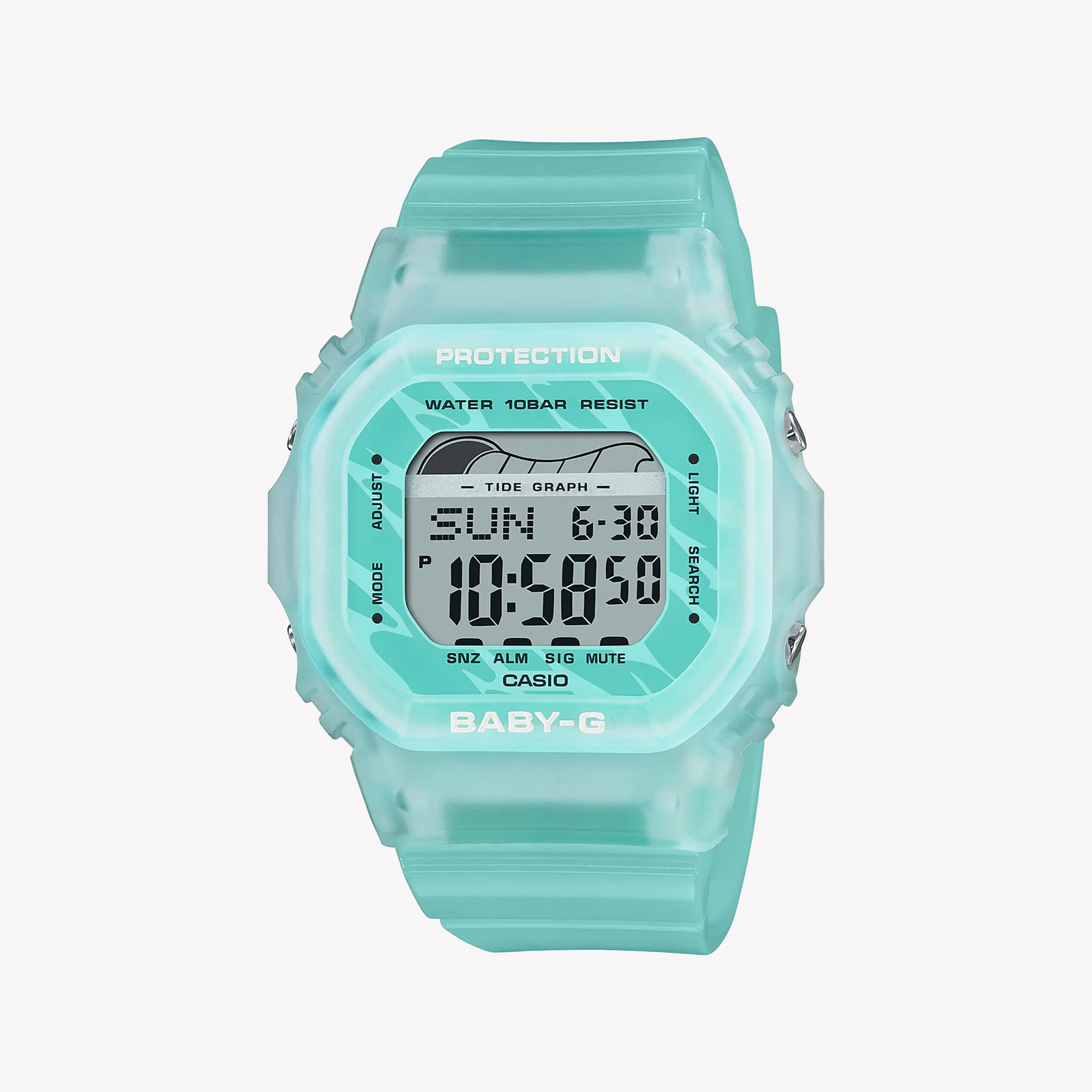 Baby-G Blx-565s-2dr: Adventure-Ready Women's Watch With Beach Vibes & Tide Graph! by i-watch