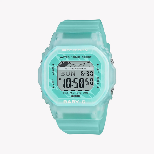 Baby-G Blx-565s-2dr: Adventure-Ready Women's Watch With Beach Vibes & Tide Graph! by i-watch