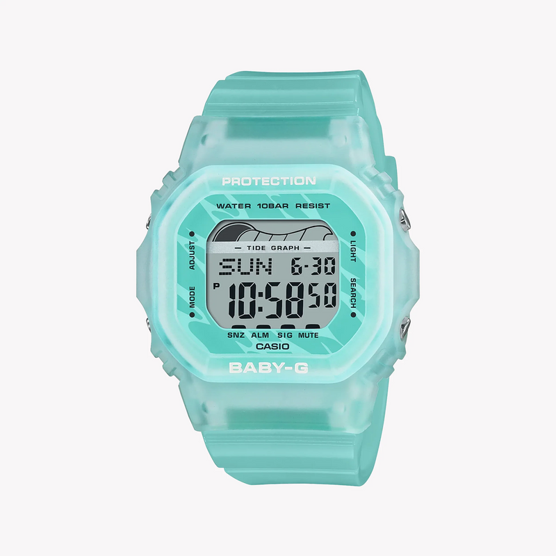Baby-G Blx-565s-2dr: Adventure-Ready Women's Watch With Beach Vibes & Tide Graph! by i-watch