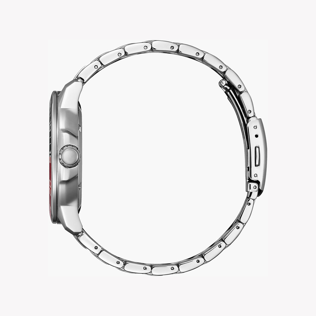 CITIZEN AW1527-86E MODERN CLASSIC - MENS STAINLESS STEEL TIMEPIECE WITH BLACK DIAL & DATE FUNCTION-i-Watch-3