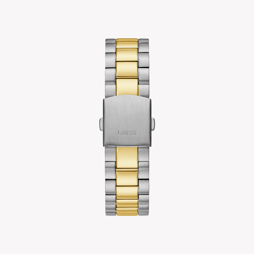 Guess Men's Gold/Silver Watch, Green Dial | Gw0265g8 by i-watch