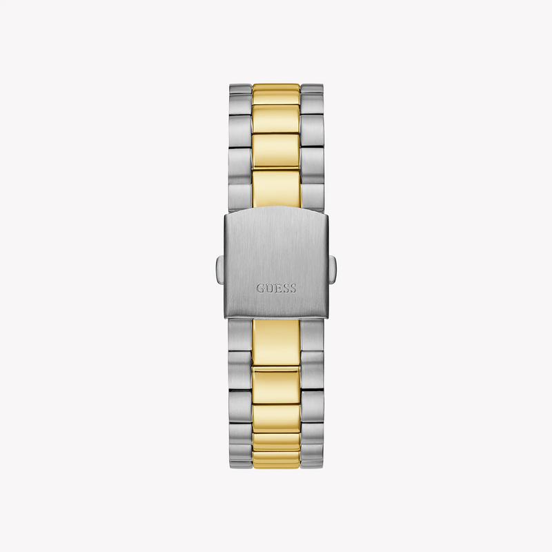 Guess Men's Gold/Silver Watch, Green Dial | Gw0265g8 by i-watch