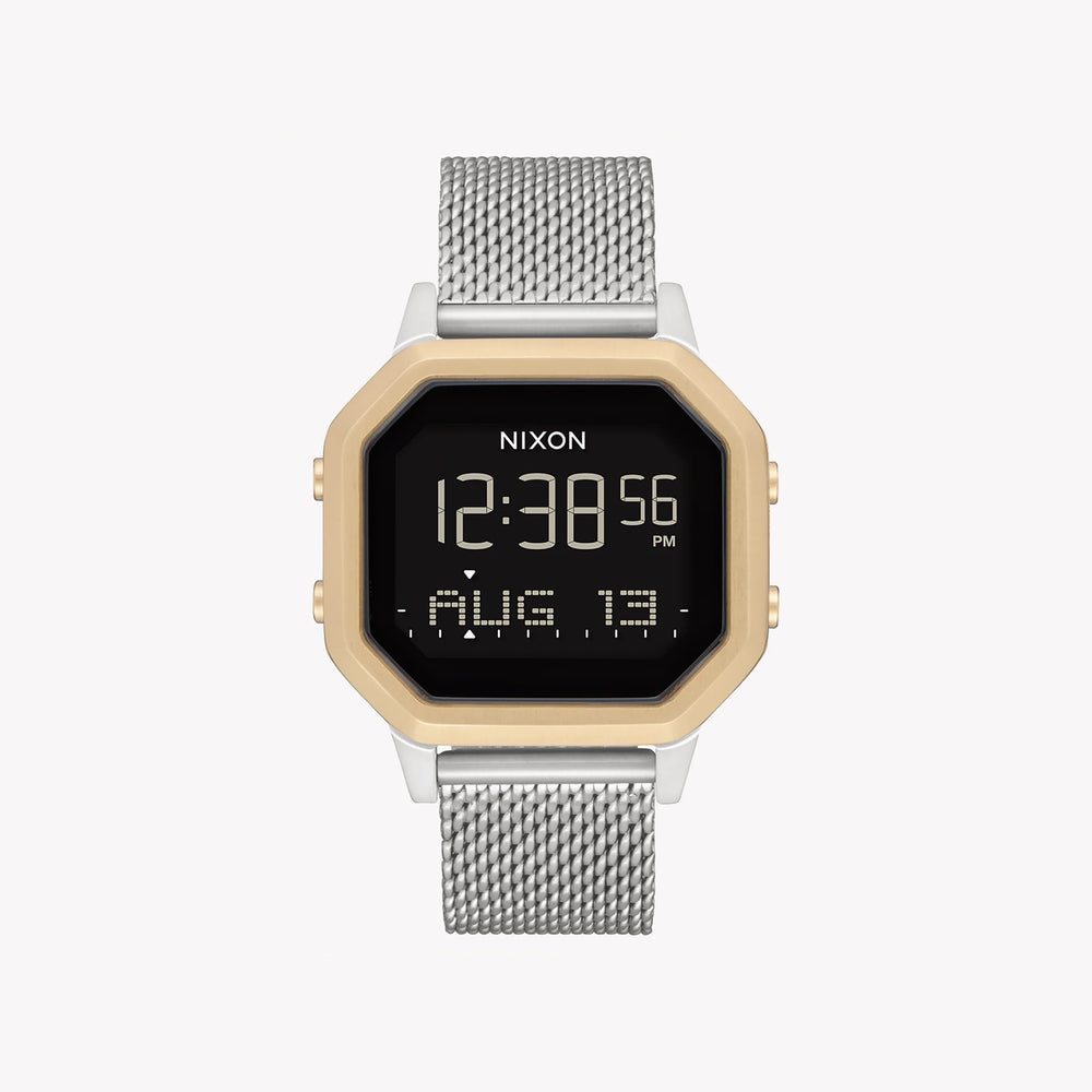 Nixon Women's Silver Stainless Steel Watch, Gold Band | A1272-1431 by i-watch