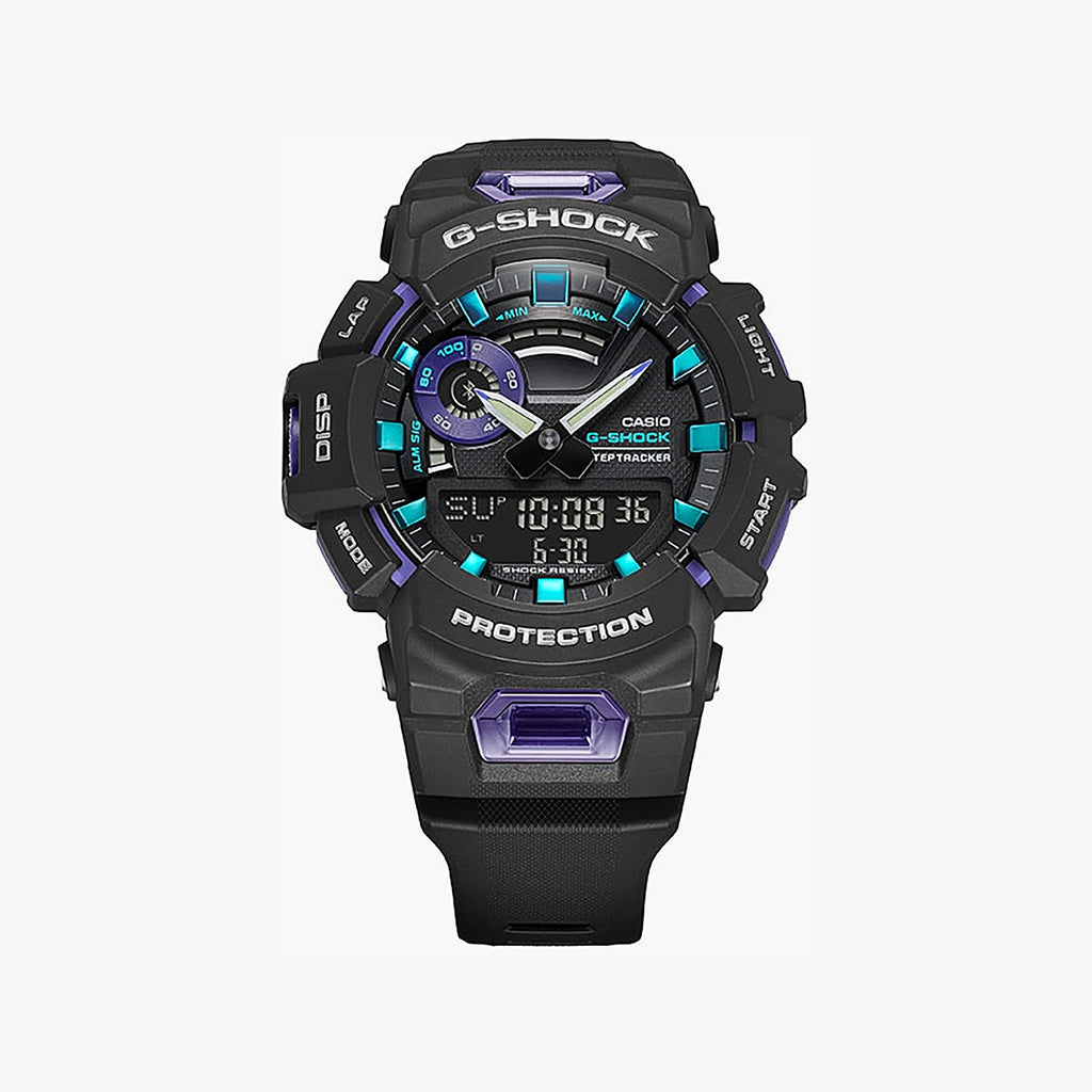CASIO G-SHOCK GBA-900-1A6DR SPORTY ELEGANCE - MEN'S BLACK RESIN DIGITAL WATCH-i-Watch-4