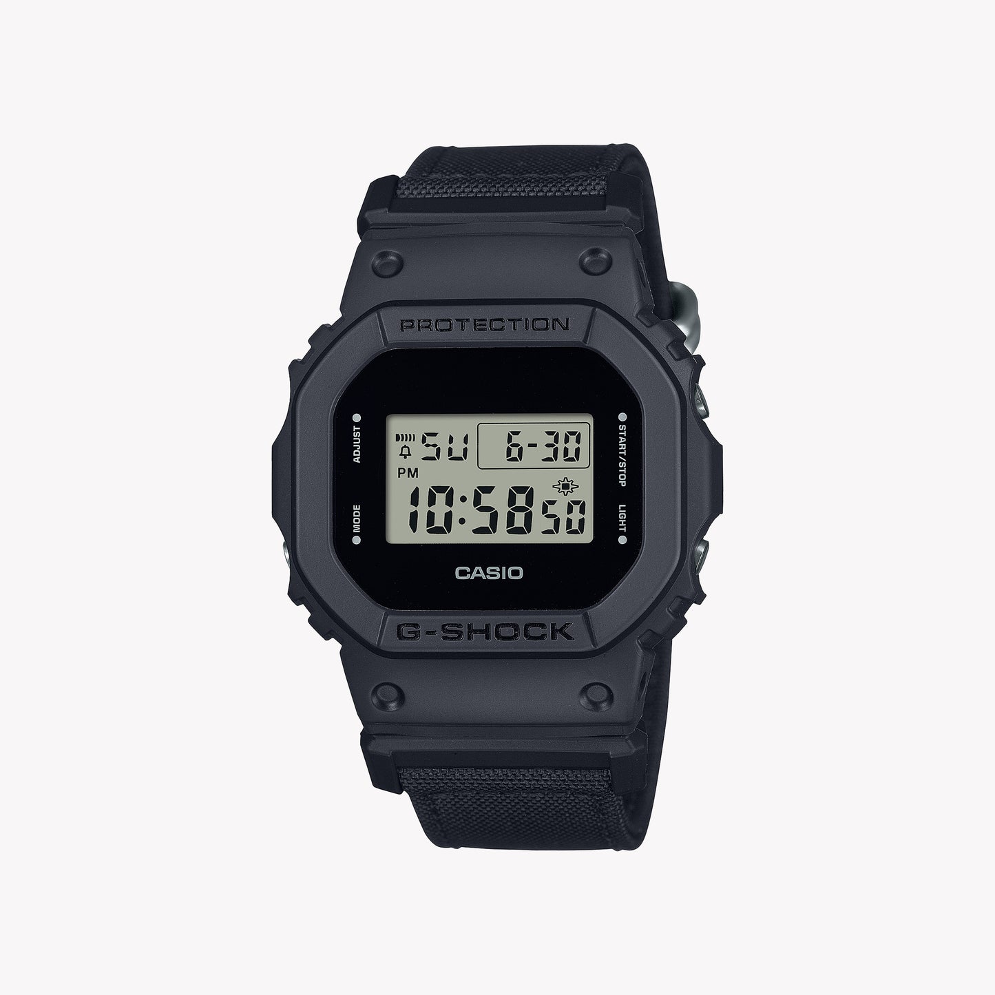 CASIO G-SHOCK DW-5600BCE-1 G-SHOCK THE ORIGIN - BLACK CORDURA ECO FABRIC STRAP SERIE Men's Watch