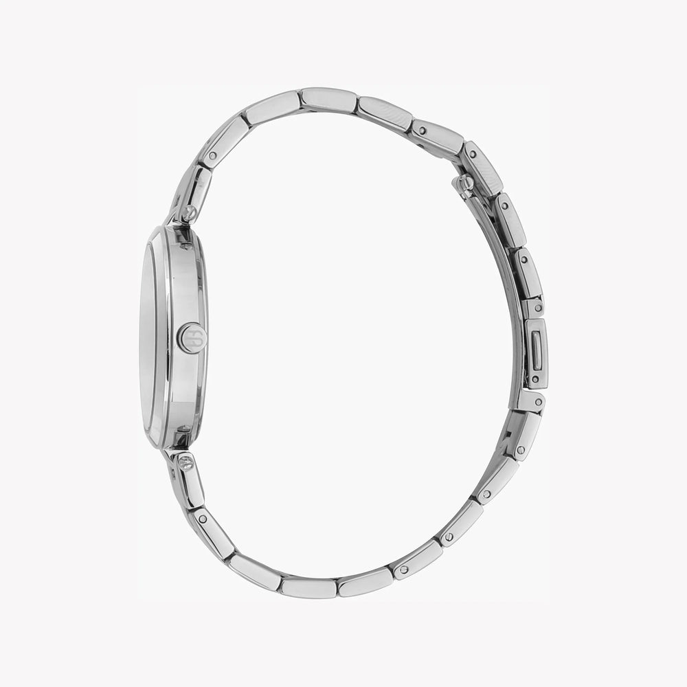 Esprit Women's Silver Stainless Steel Watch, Silver Dial | Es1l233m0035 by i-watch
