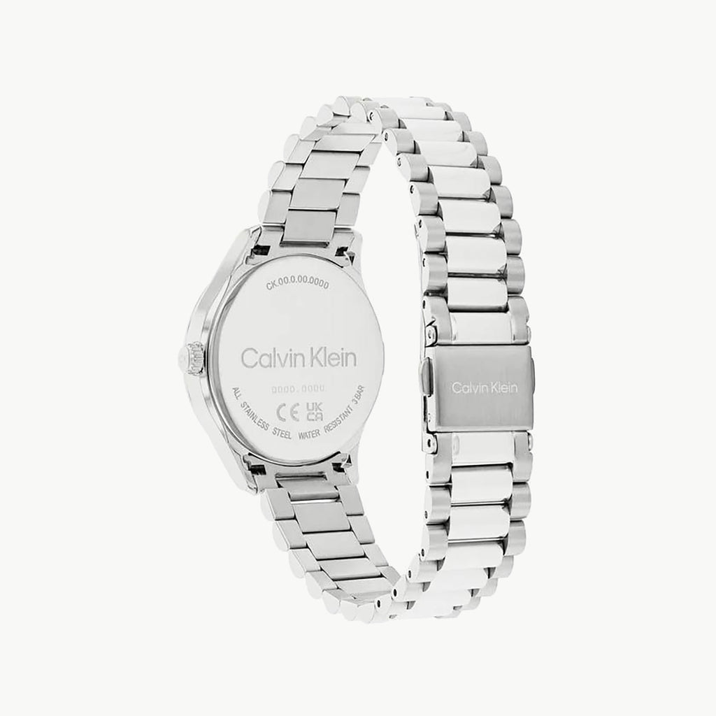 CK CALVIN KLEIN NEW COLLECTION - ELEGANT SILVER TIMEPIECE FOR WOMEN-i-Watch-3