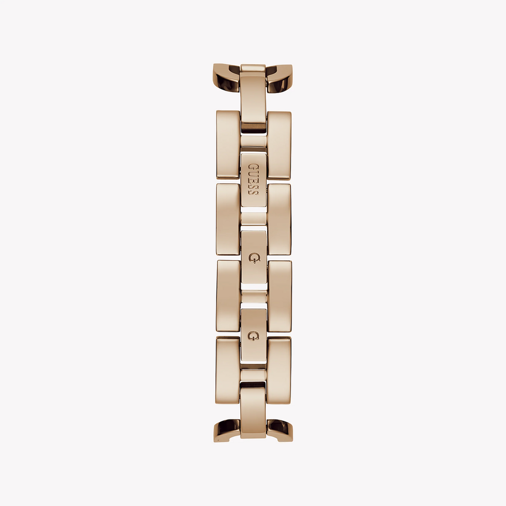 Guess Women's Rose Gold Watch, Silver Dial | Gw0683l3 by i-watch