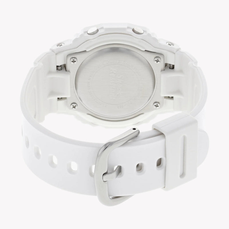 Baby-G Women's White Resin Watch, Digital Display | Blx-560-7dr by i-watch