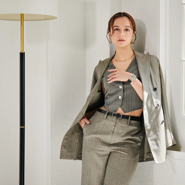 G-Shock Women's Watch with Black Resin & Stainless Steel Case and Black Resin Band-i-Watch-3