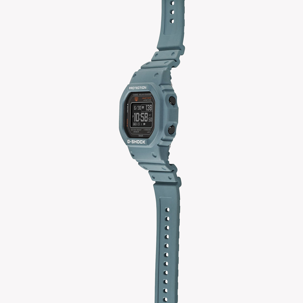時計 CASIO G-SHOCK DW-H5600 BLUE GRAY Amazon.co.jp: Casio DW-H5600 Resin Bezel Wristwatch, pale