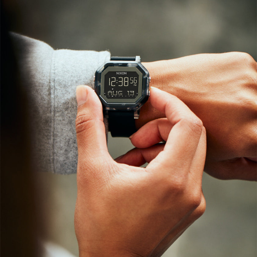 NIXON A1210-2882 BOLD INNOVATION - MEN'S BLACK DIGITAL TIMEPIECE with Rugged Style and Precision Performance-i-Watch-4