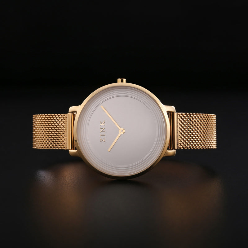 Zink Women's Gold Stainless Steel Watch - Gold & Silver | Zk129l1ms-19 by i-watch