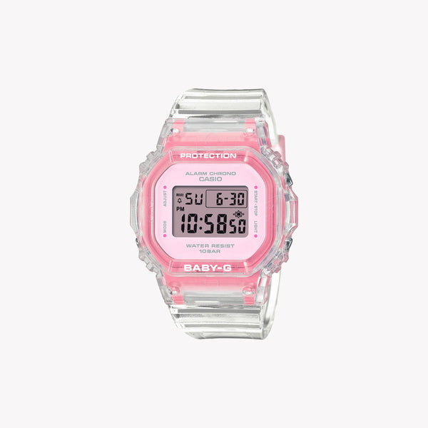 Casio Women's Resin White Watch, Digital Display | Bgd-565sj-7er by i-watch