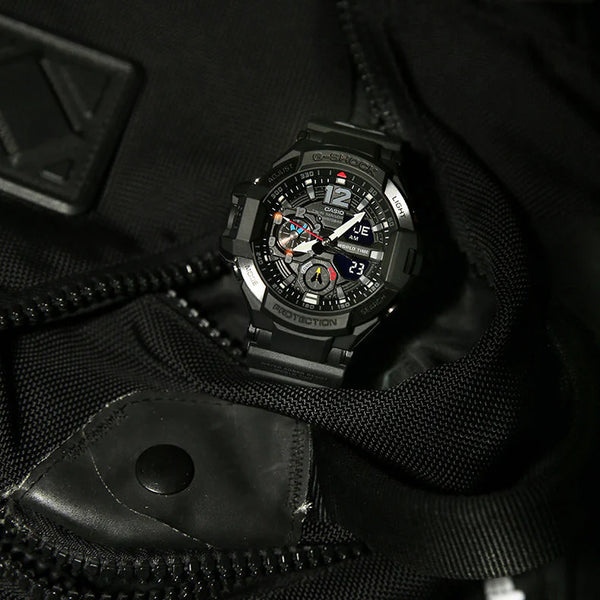 Casio G-Shock Ga1100-1a1 Adventure Ready - Men's Black Resin Watch With Digital Compass & Thermometer by i-watch