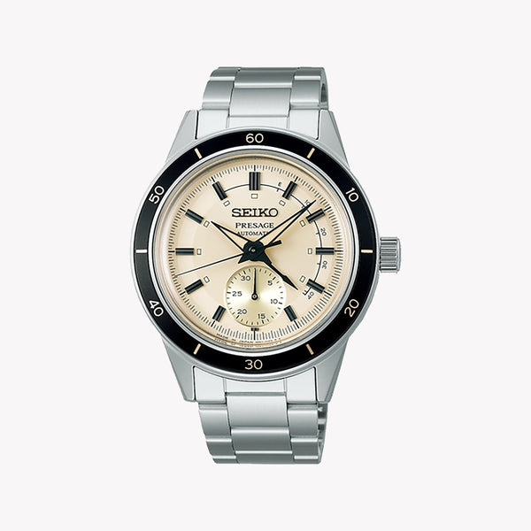 Seiko Men's Stainless Steel Watch, Beige Dial | Ssa447j1 by i-watch