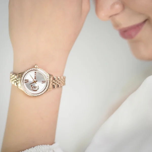 JUST CAVALLI Women's Watch with Rose Gold Alloy Steel Case and Rose Gold Stainless Steel Band-i-Watch-4