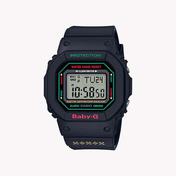 Casio G-Shock Lov-19b-1dr - Rugged Elegance For Active Lifestyles Men's Watch With Bold Black Resin BAnd and Playful Digital Dial by i-watch
