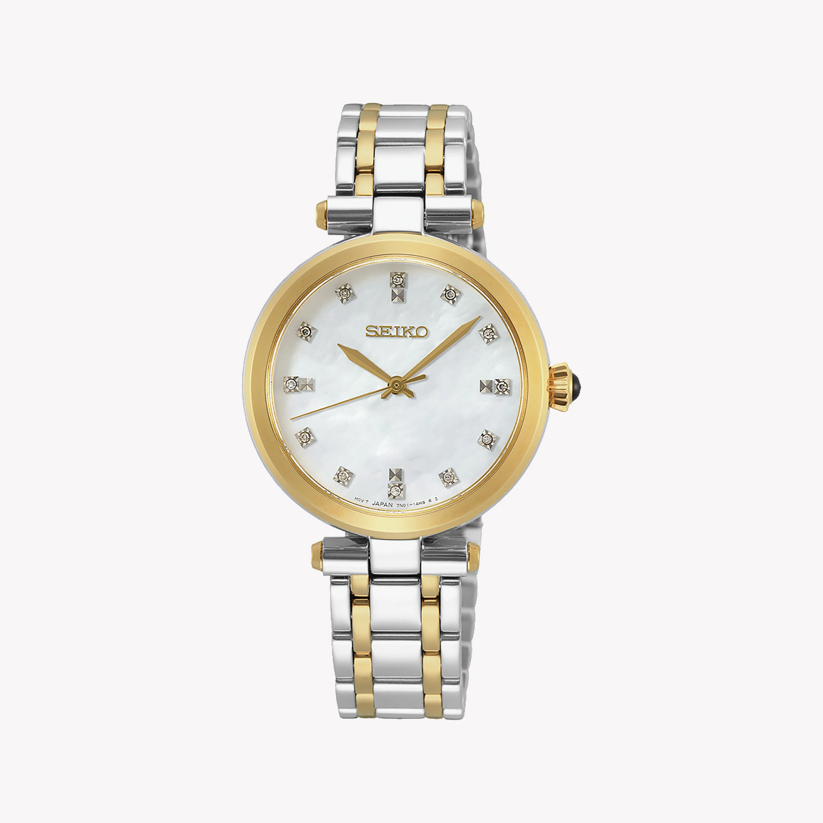 Seiko Women's Gold Stainless Steel, Blue Dial | Srz532p1 by i-watch