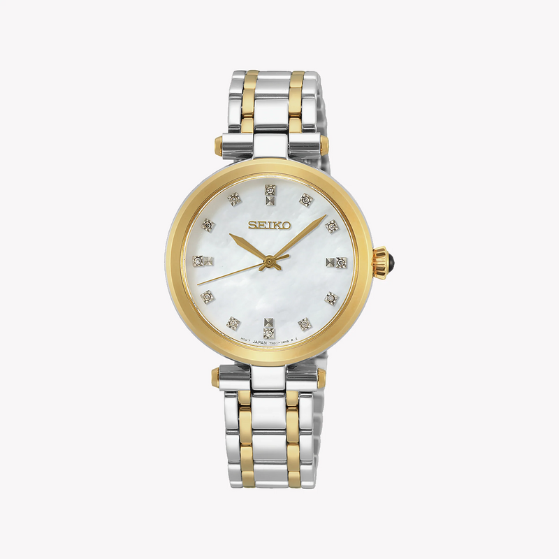 Seiko Women's Gold Stainless Steel, Blue Dial | Srz532p1 by i-watch