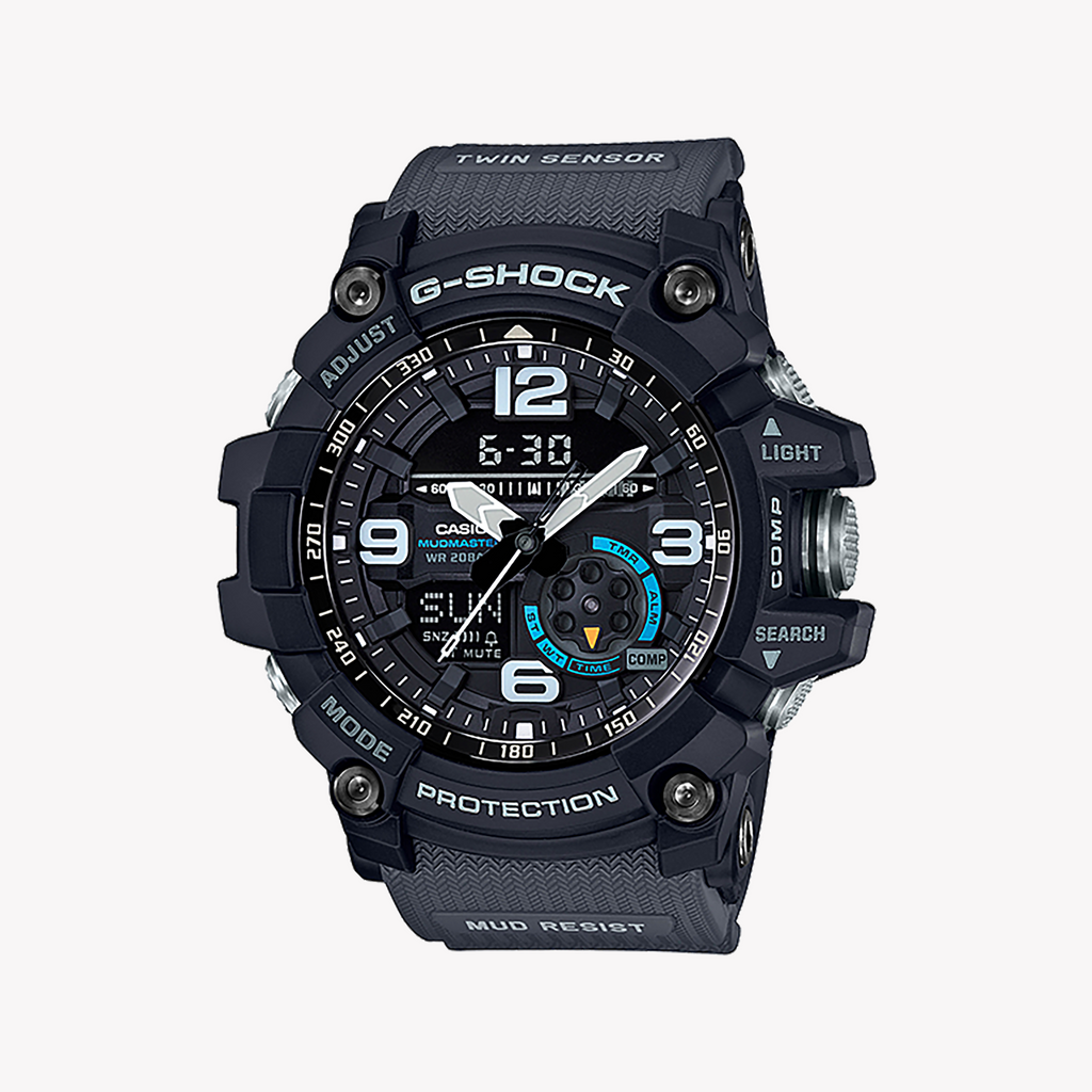 CASIO G-SHOCK GG-1000-1A8DR ADVENTURE-READY - RUGGED MEN'S WATCH with durable black case and advanced twin sensor features